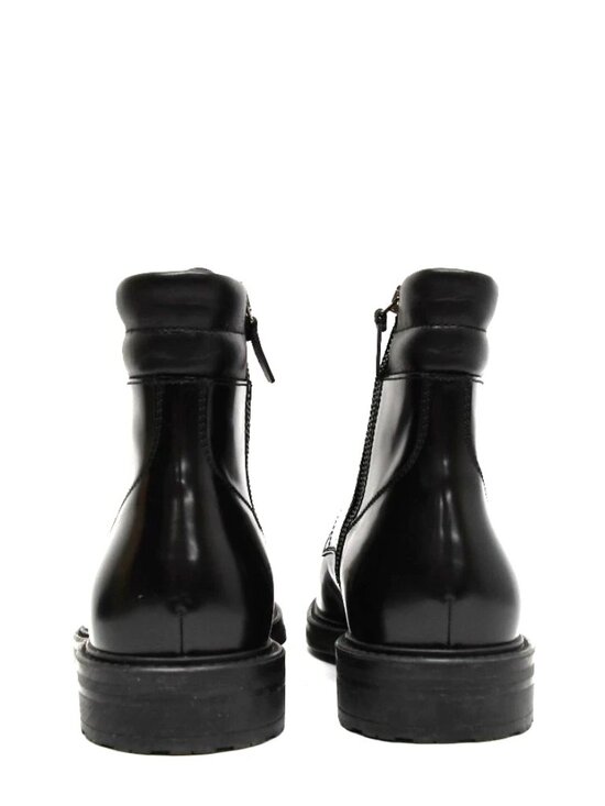 New! Magnanni Grayson Men\'s Crown Black Combat Boots 25833 Size 10 43 DD509A main image 4